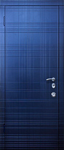 Вхідні двері - Граффити Синяя А14.3
