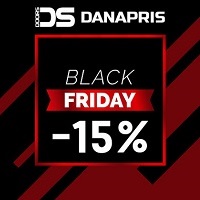 Чорна п'ятниця! Знижка -15% на дверні полотна фабрики Danapristyle!