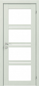 Міжкімнатні двері - Modern Quadro сосна крем стекло